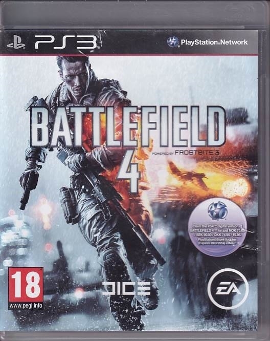 Battlefield 4 - PS3 (B Grade) (Genbrug)